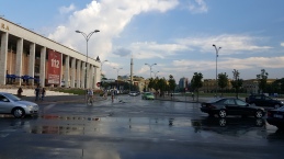 Skanderbeg Square after the storm